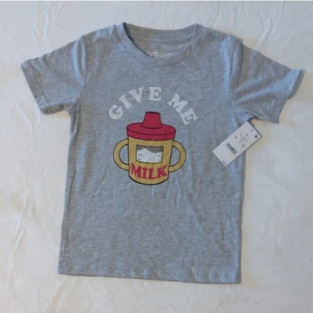 Short Sleeve Crew Neck T-Shirt - Heathered Gray